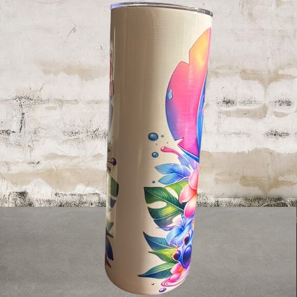 Character Pink Tumbler 20 oz. NEW - Picture 2 of 3